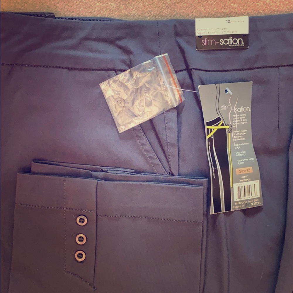 Multiples slimsation pant size 12 NWT